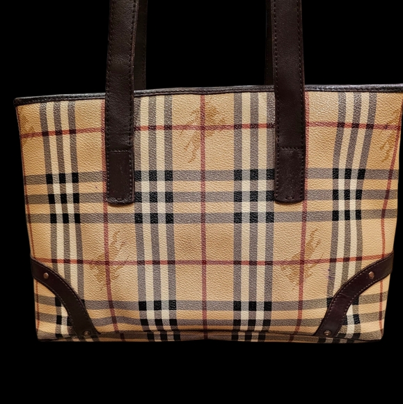 BURBERRY Vintage Nova Check Tote Bag - Picture 3 of 14